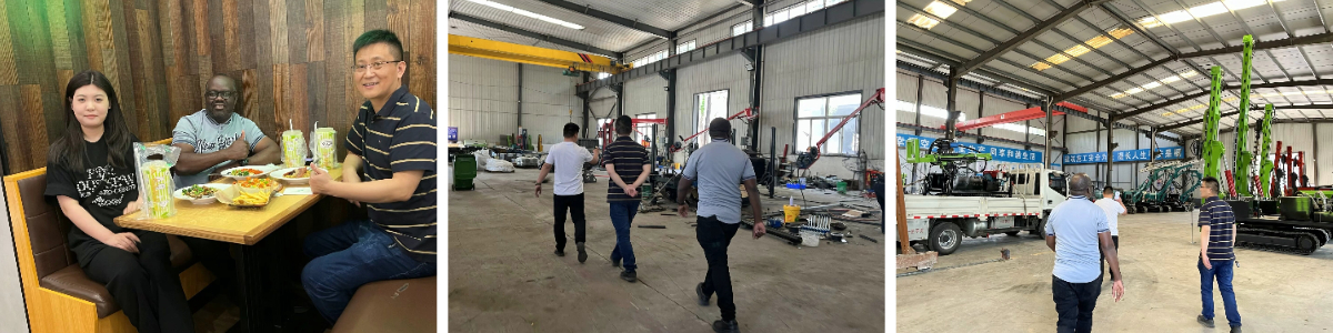 Delegação de construção da Zâmbia visita a Kereide Heavy Machinery e assina acordo de aquisição de miniescavadoras