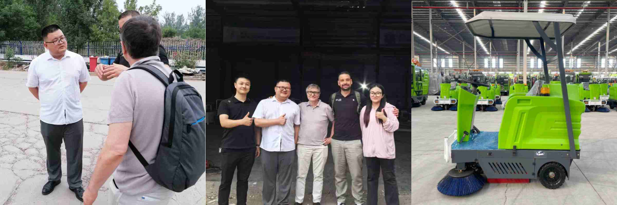 Máquina de varredura elétrica de estradas Máquina de varredura elétrica de estradas